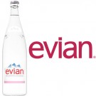 Evian 12x1,0l Kasten Glas 